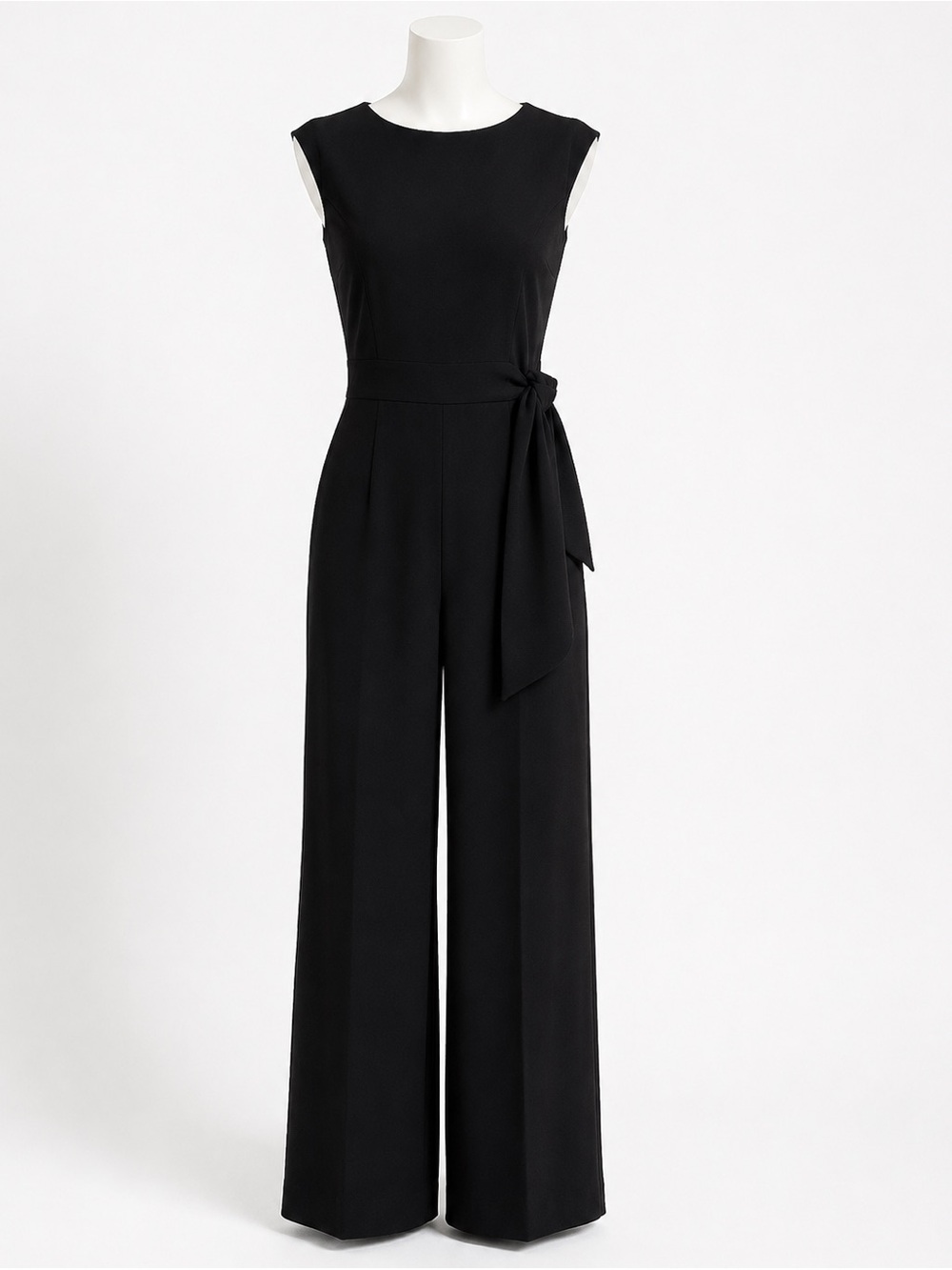 Elegant Black Sleeveless Jumpsuit